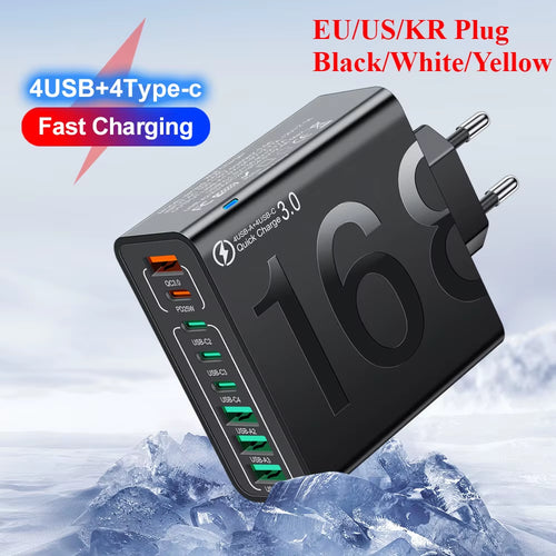 High-Speed Multi-Port USB-C Charger