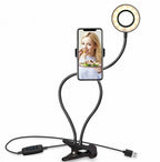 Spawn Adjustable Ring Light with 3 color modes and phone holder