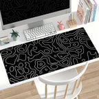 Spawn Large Non-Slip Line Pattern Gaming Mouse Mat