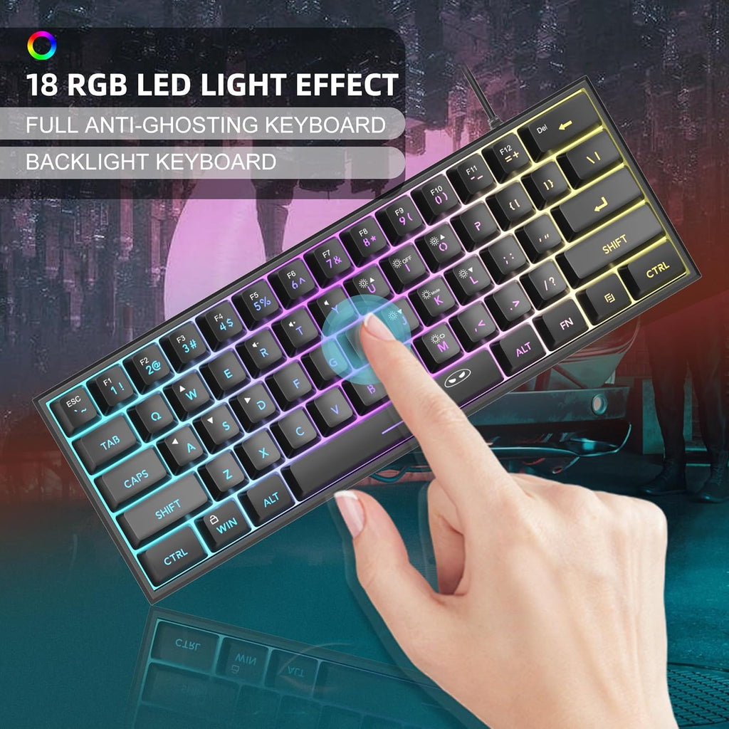 TS91 Mini 60% Gaming Keyboard
