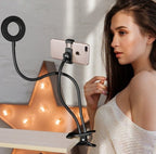 Spawn Adjustable Ring Light with 3 color modes and phone holder