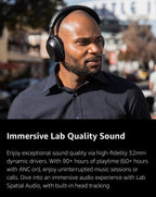JLab ANC Over-Ear Wireless Headphones