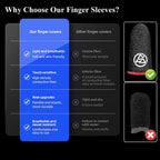 Pro Gaming Finger Sleeves (10-Pack)