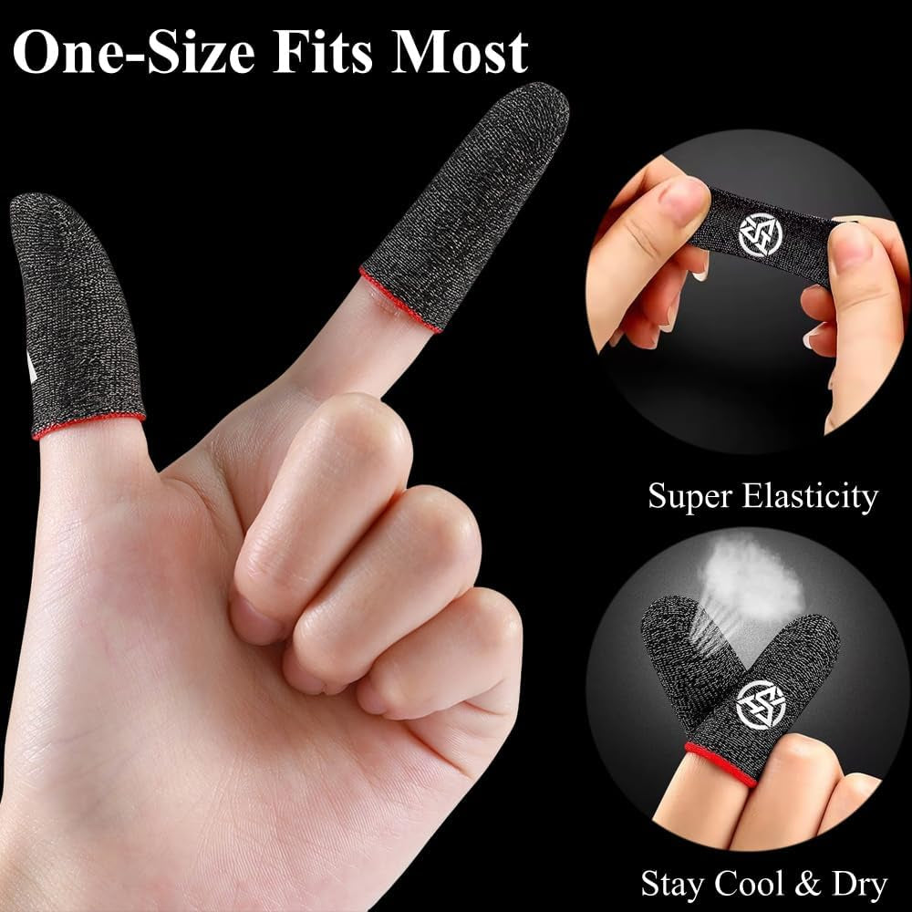 Pro Gaming Finger Sleeves (10-Pack)